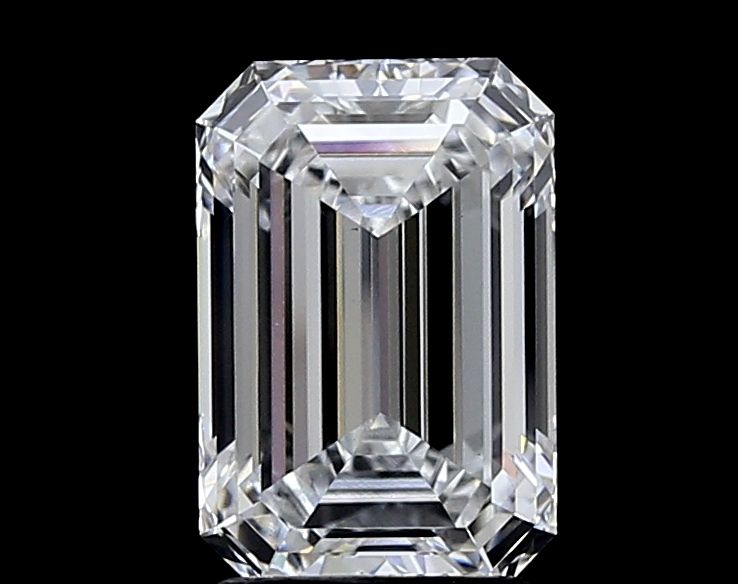2.71 ct. emerald Lab Grown Diamond front image