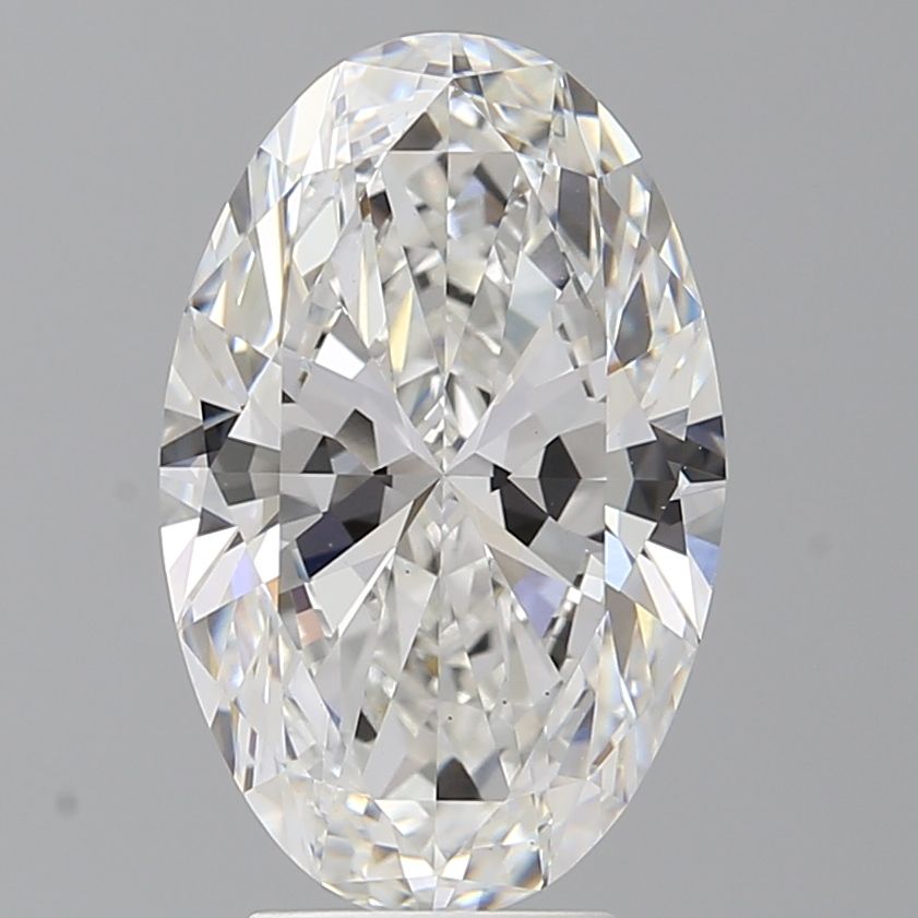 4.52 ct. oval Lab Grown Diamond front image