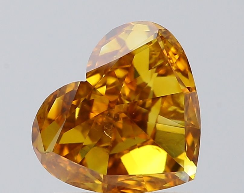 Diament 1.0 ct Fancy Deep Brownish Yellow/SI2