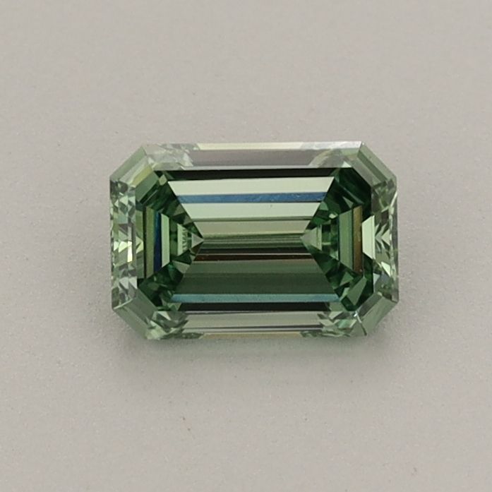 0.51 CT Fancy Vivid Green EMERALD