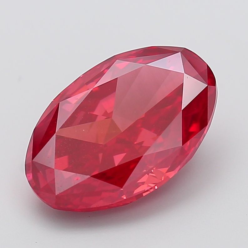 6.36 ct. oval Lab Grown Diamond front image