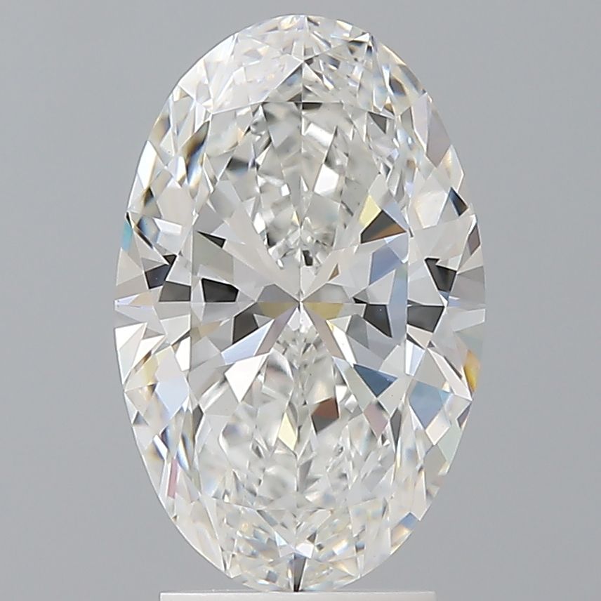 3.10 ct. oval Lab Grown Diamond front image