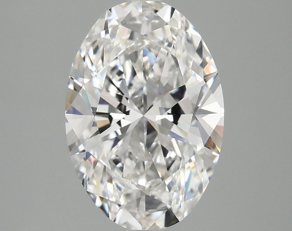 2.89 ct. oval Lab Grown Diamond front image