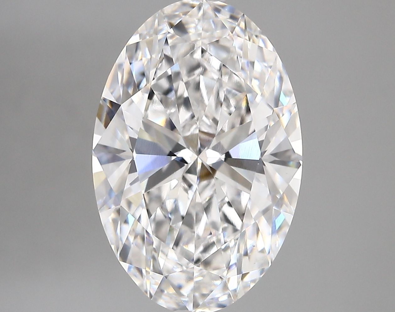 4.80 ct. oval Lab Grown Diamond front image
