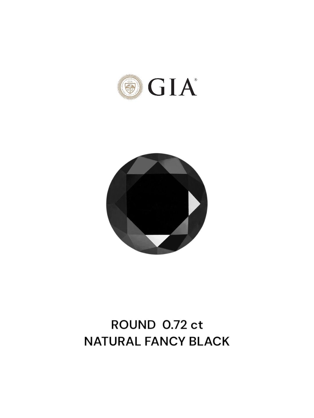 0.72 ct Round diamond