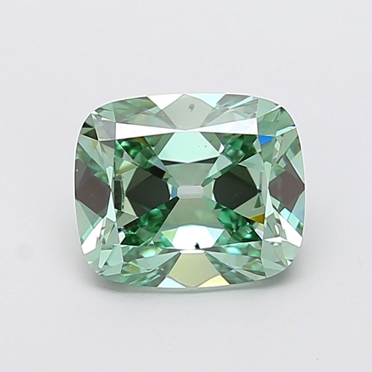 3.03 ct lab-grown Cushion brilliant Diamond