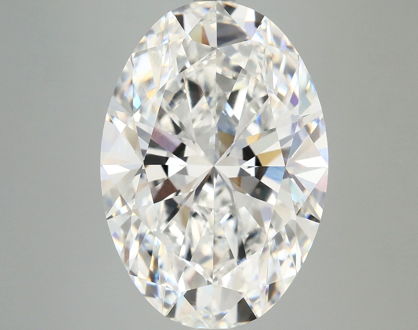 8.29 ct. oval Lab Grown Diamond front image