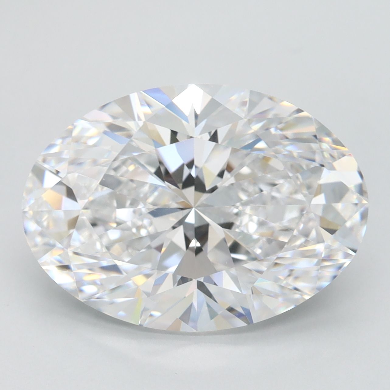 5.01 ct. oval Lab Grown Diamond front image