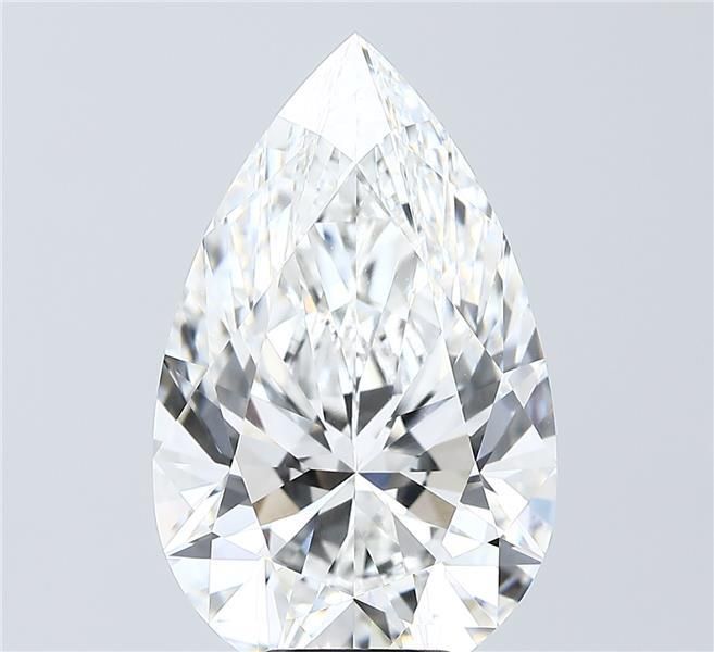 8.09 ct. pear Lab Grown Diamond front image