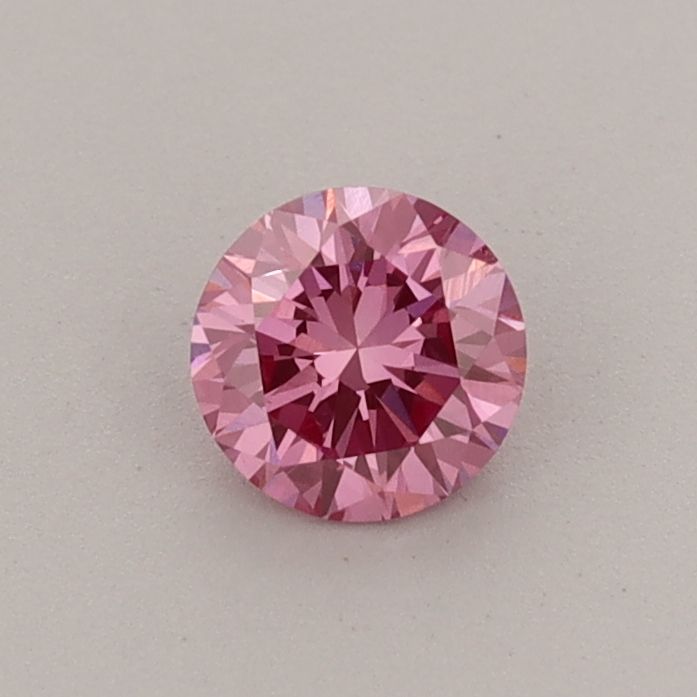 0.38 CT Fancy Vivid Pink ROUND