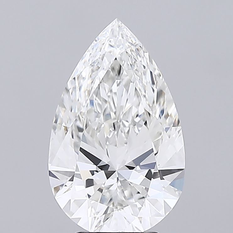 4.11 ct. pear Lab Grown Diamond front image