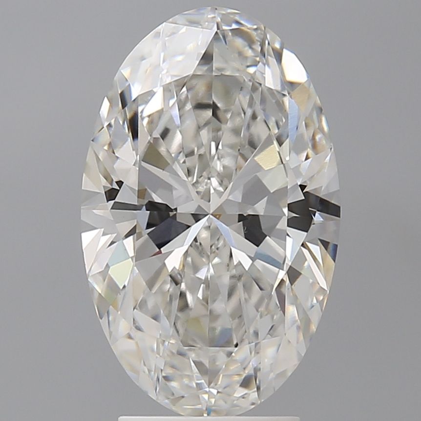 3.60 ct. oval Lab Grown Diamond front image