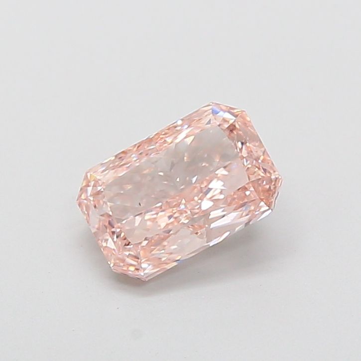1.51 CT Fancy Light Orangey Brown RADIANT