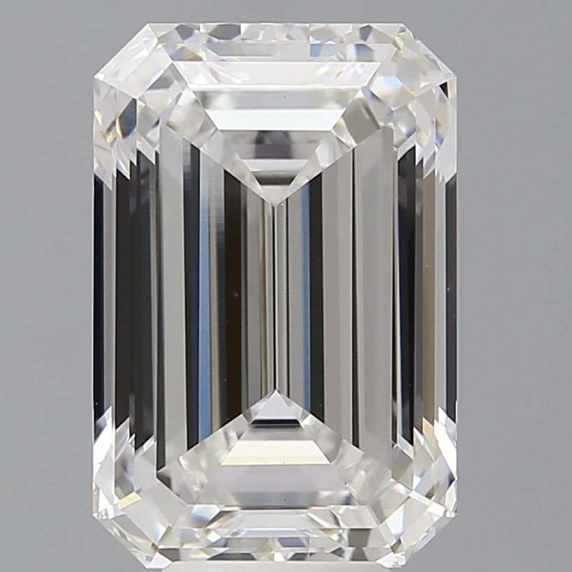7.52 ct. emerald Lab Grown Diamond front image