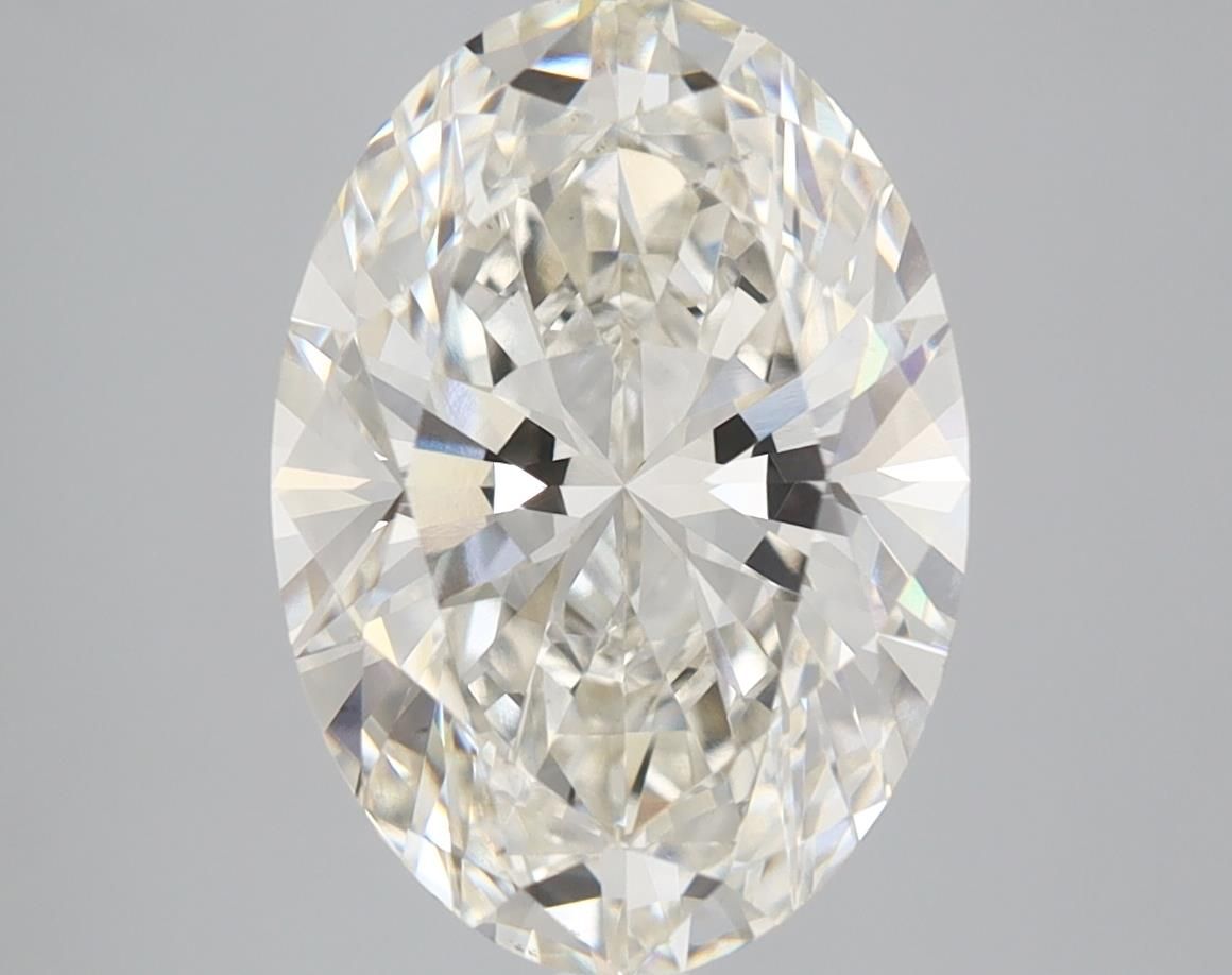 4.30 ct. oval Lab Grown Diamond front image