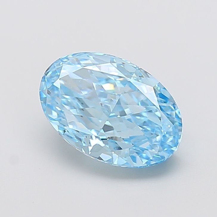 3.08 ct. oval Lab Grown Diamond front image