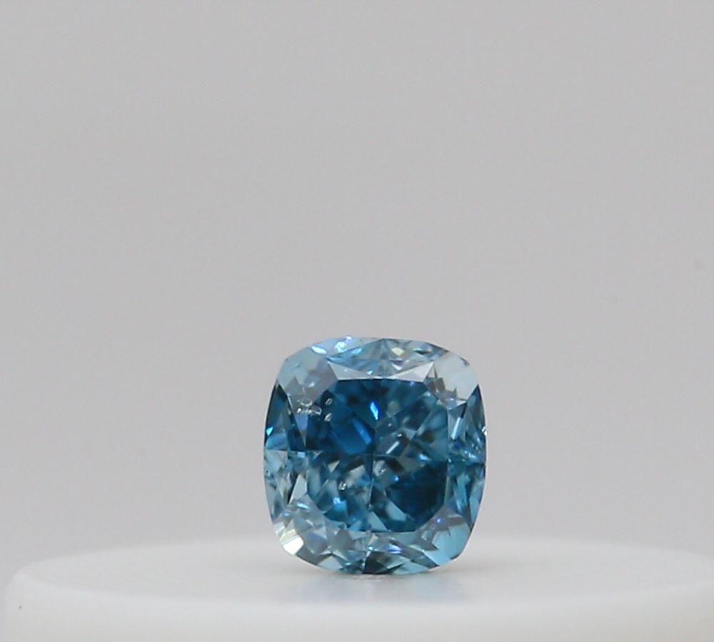Diament 0.03 ct Fancy Deep Blue Green