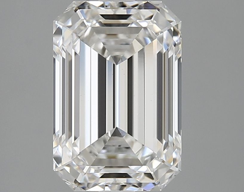 2.84 ct. emerald Lab Grown Diamond front image
