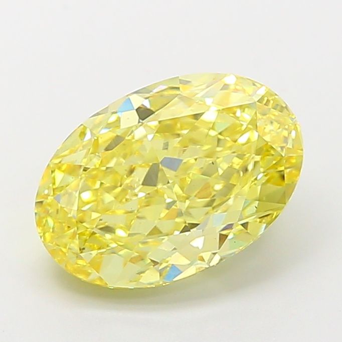 3.95 ct. oval Lab Grown Diamond front image