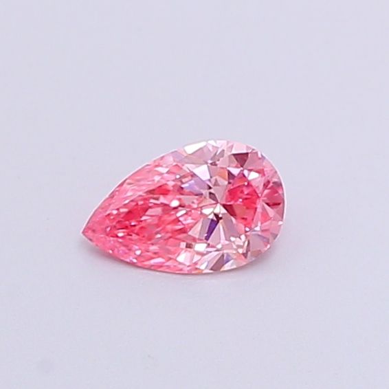 0.23 CT Fancy Vivid Pink PEAR