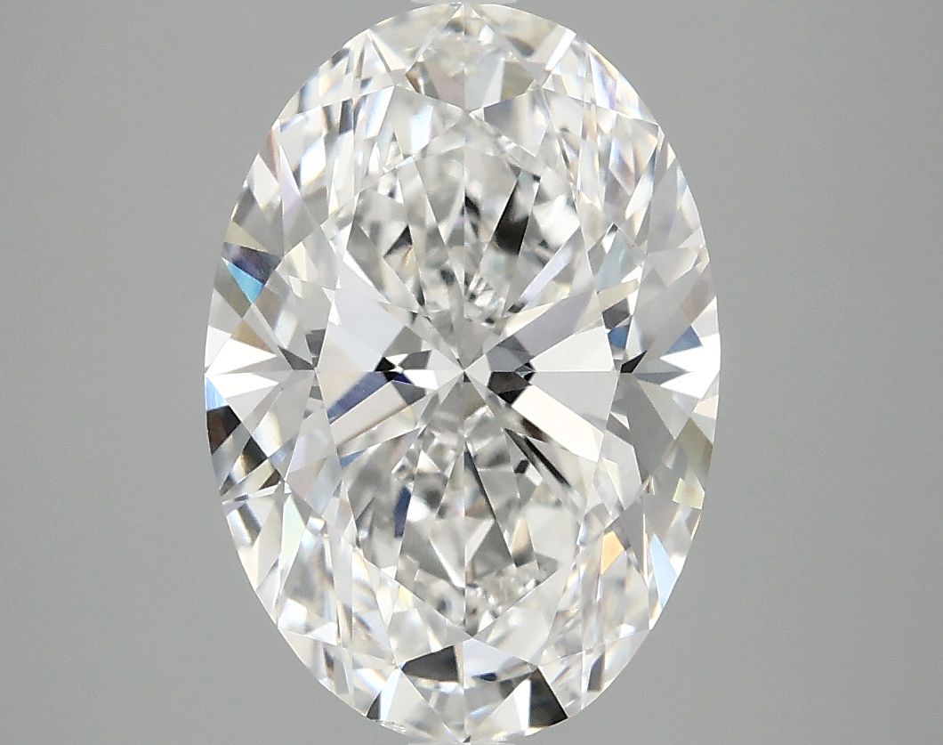 3.94 ct. oval Lab Grown Diamond front image