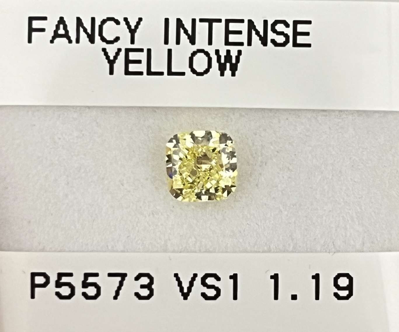 1.19 ct Cushion Brilliant diamond