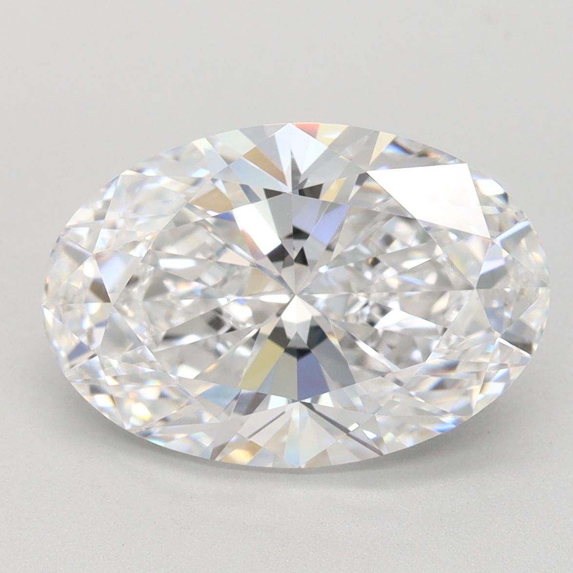 3.44 ct. oval Lab Grown Diamond front image