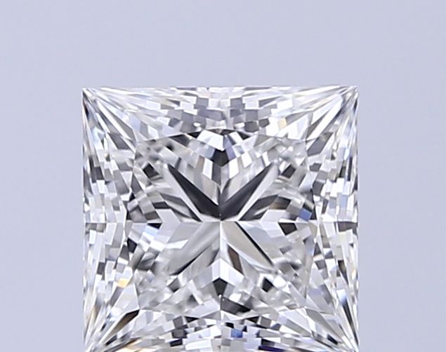 2.10 ct. princess Lab Grown Diamond front image