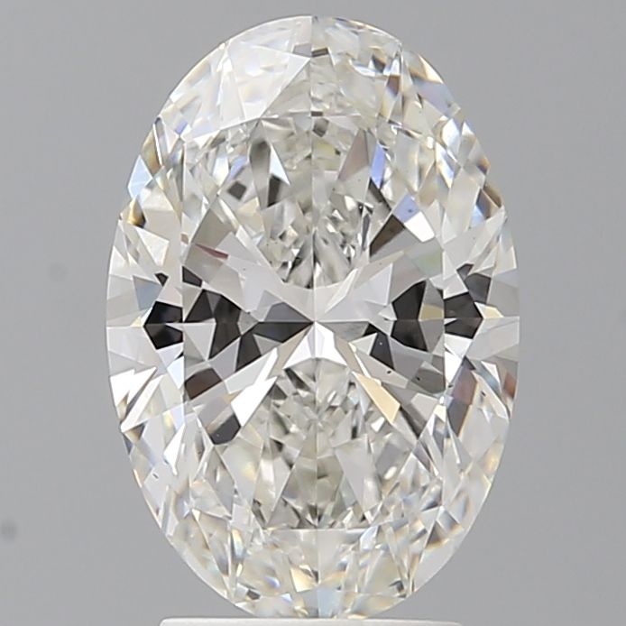 3.07 ct. oval Lab Grown Diamond front image