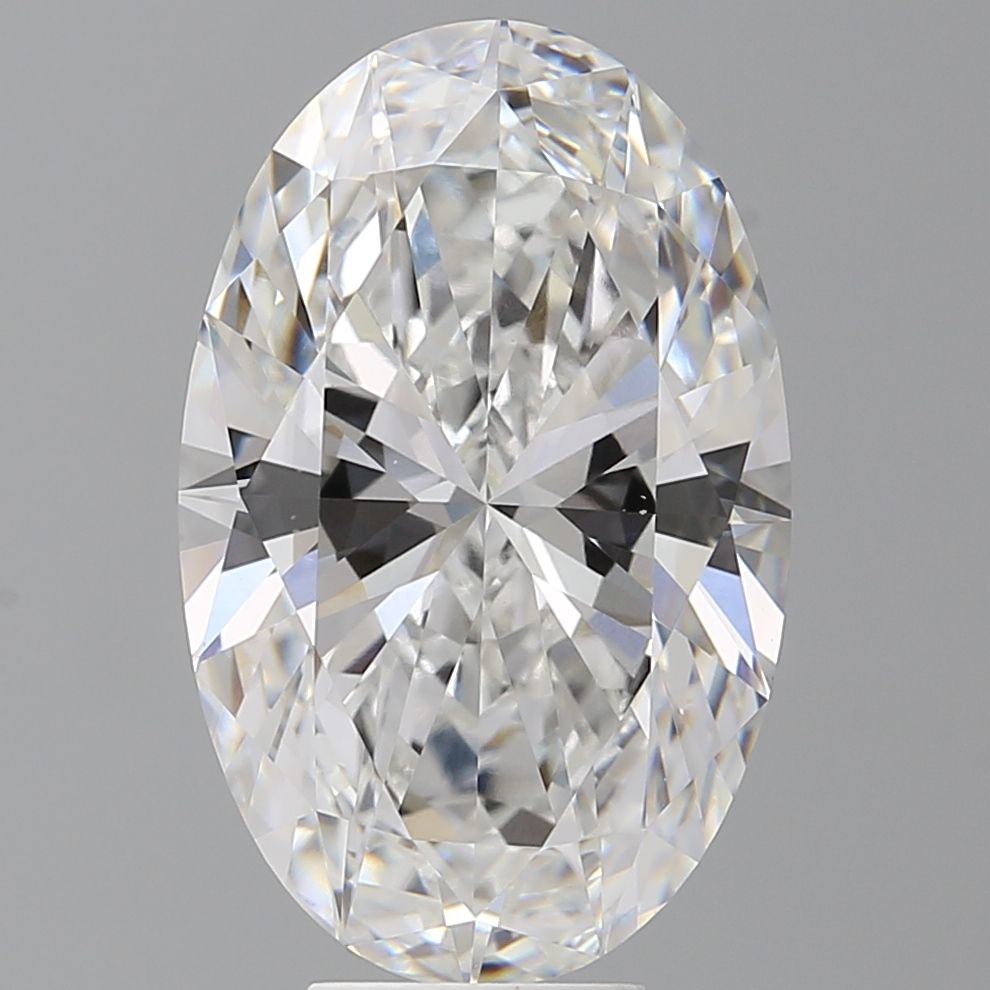 7.59 ct. oval Lab Grown Diamond front image