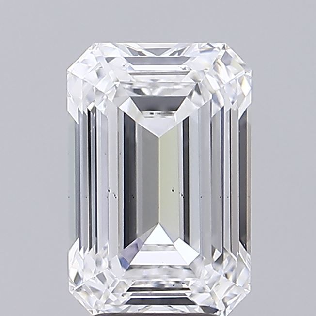 4.03 ct. emerald Lab Grown Diamond front image