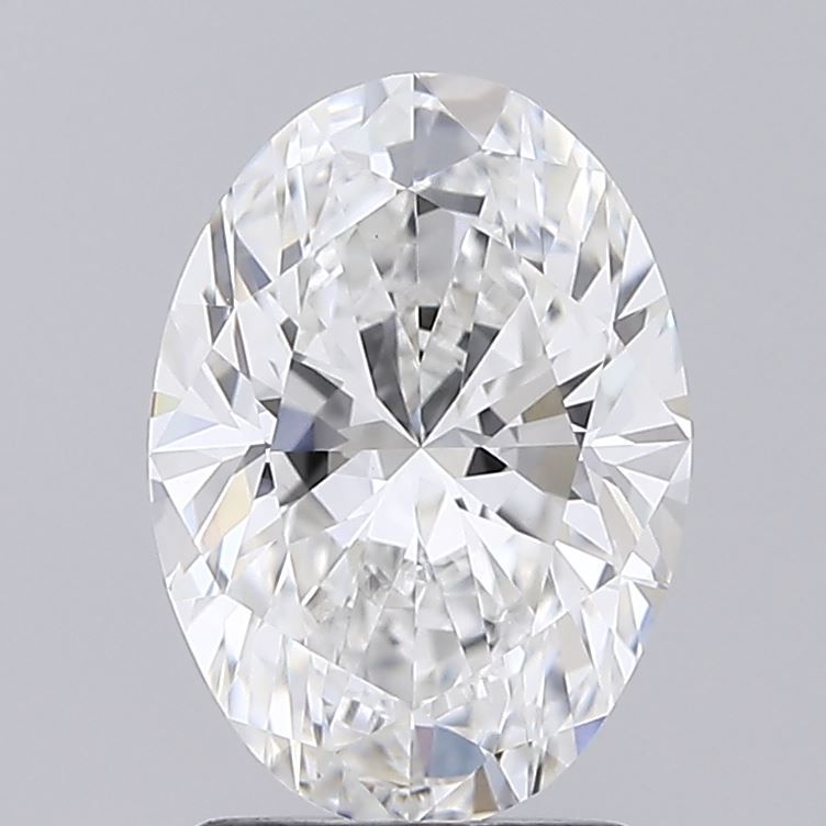 2.09 ct. oval Lab Grown Diamond front image