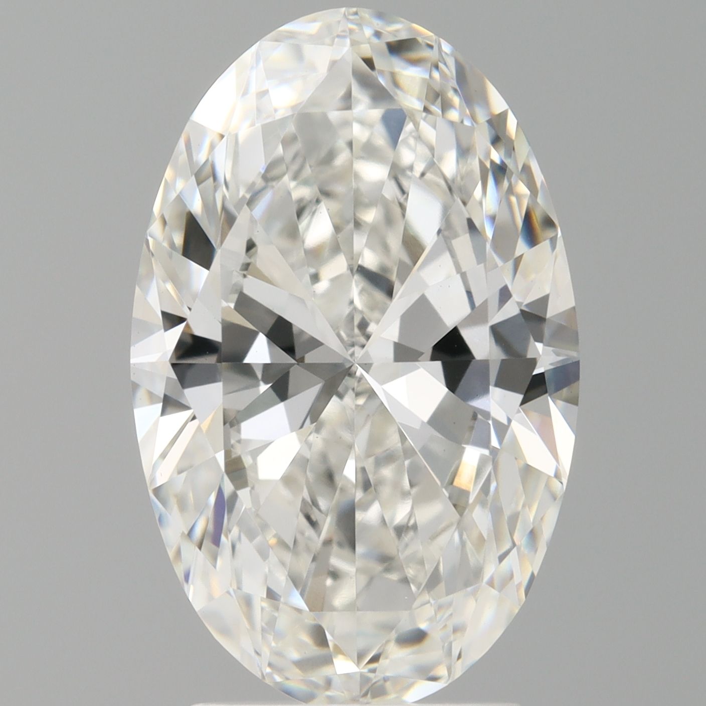 3.03 ct. oval Lab Grown Diamond front image