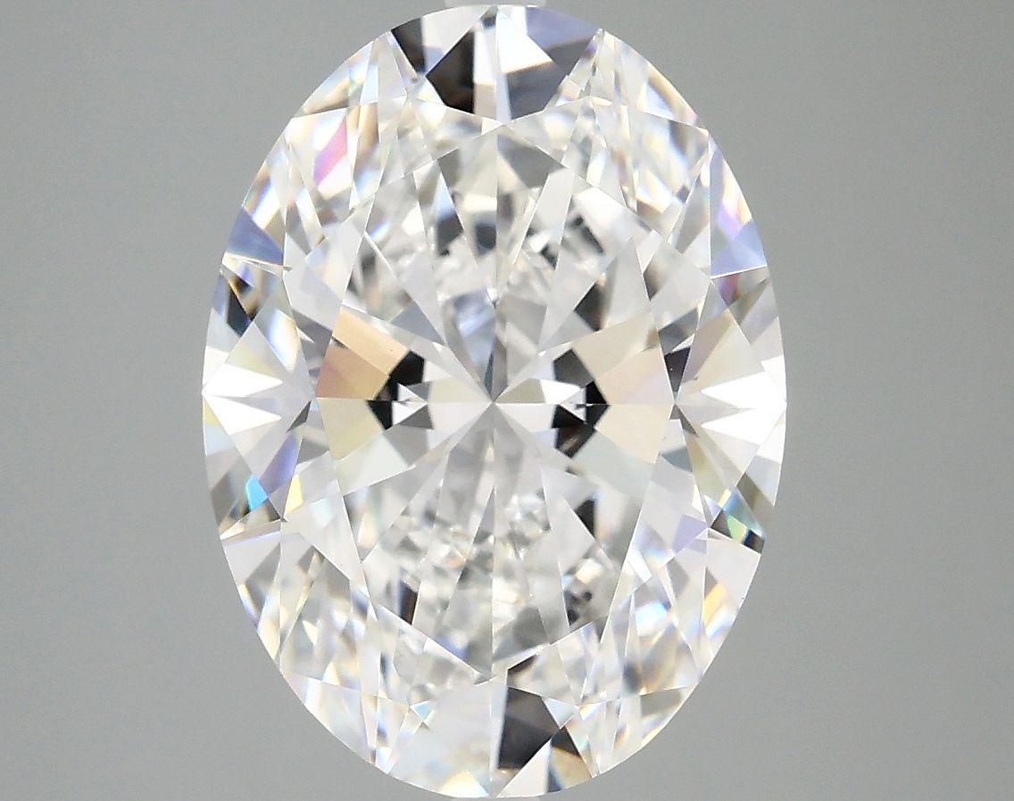5.01 ct. oval Lab Grown Diamond front image