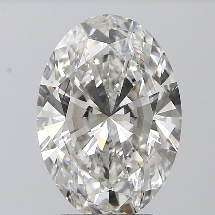 3.66 ct. oval Lab Grown Diamond front image