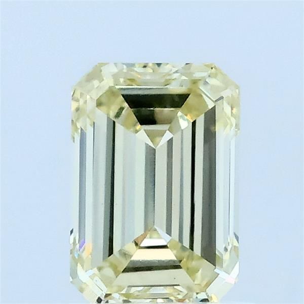 1.0 CT Fancy Light Yellow EMERALD