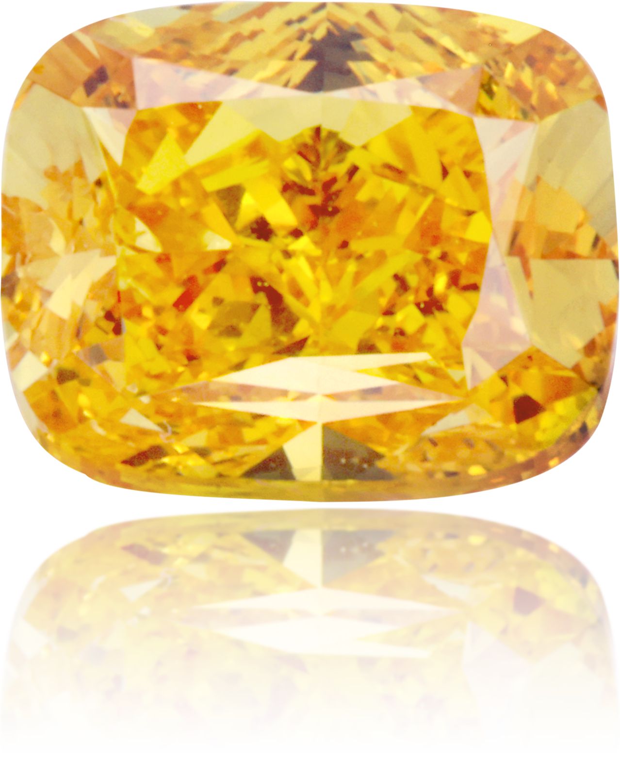 Diament 0.71 ct Fancy Vivid Orange/I1