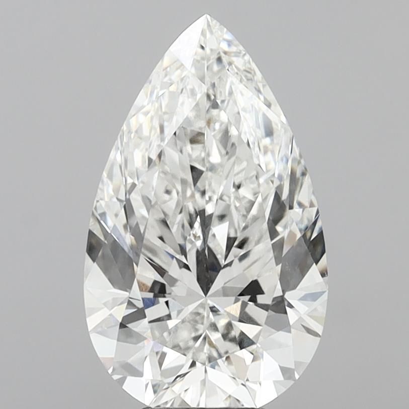 6.05 ct. pear Lab Grown Diamond front image