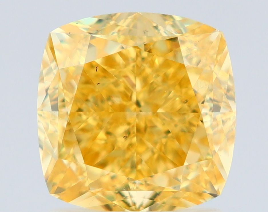 Diament 2.01 ct Fancy Vivid Yellow/VS2