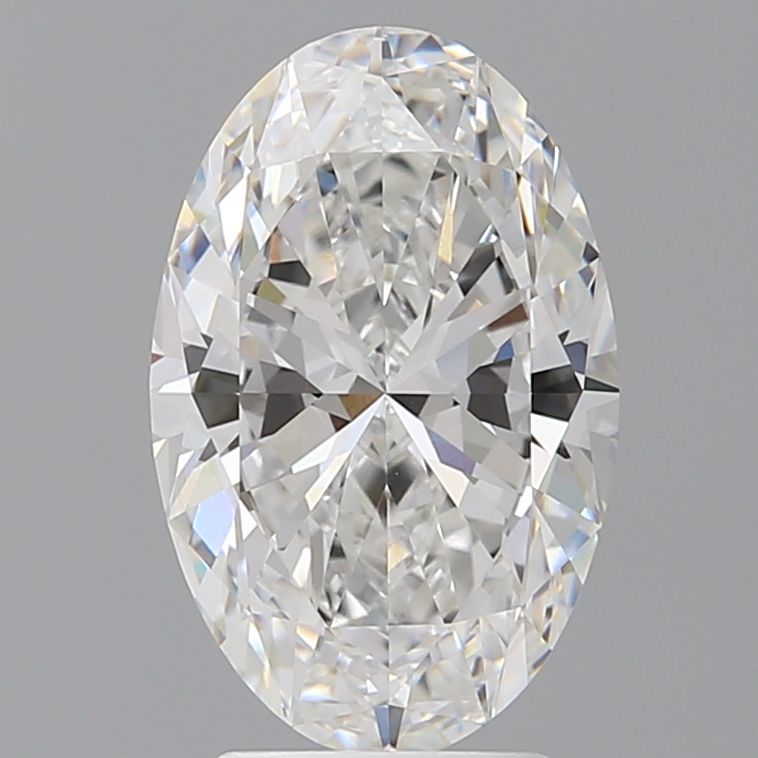 3.58 ct. oval Lab Grown Diamond front image