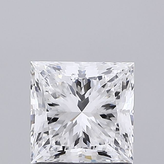 1.26 ct. princess Lab Grown Diamond front image