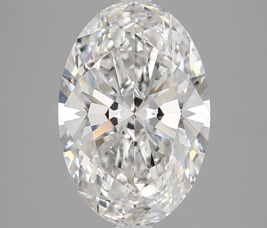 3.37 ct. oval Lab Grown Diamond front image