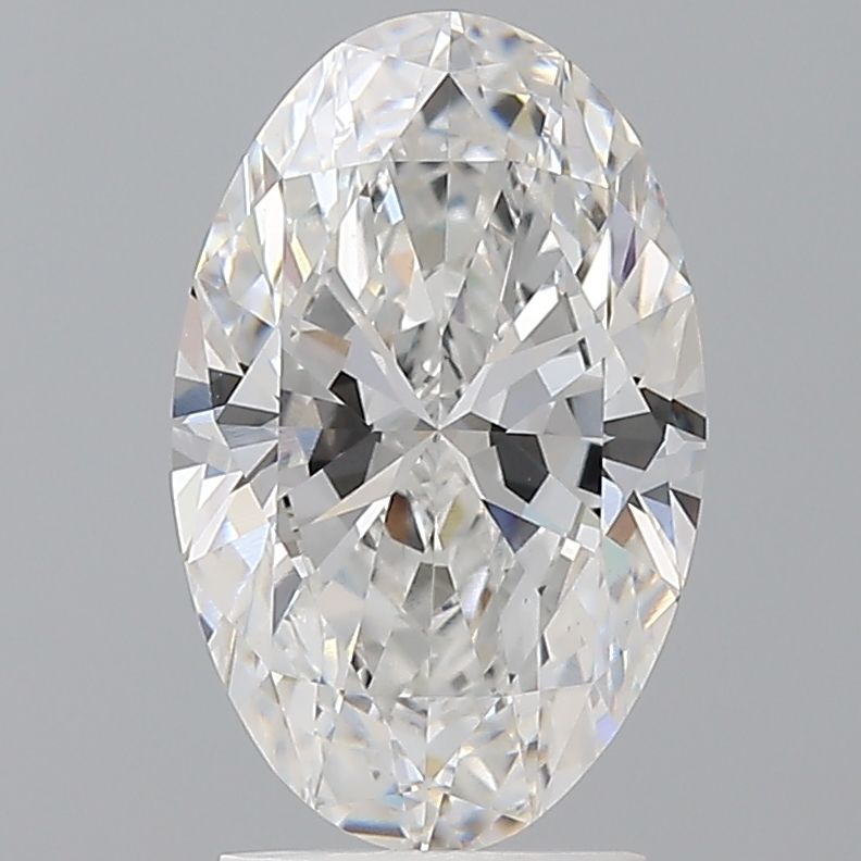 2.56 ct. oval Lab Grown Diamond front image