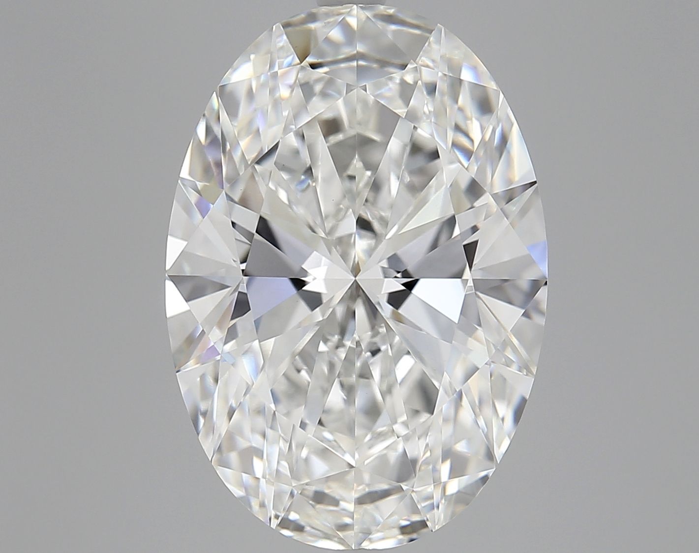 9.06 ct. oval Lab Grown Diamond front image