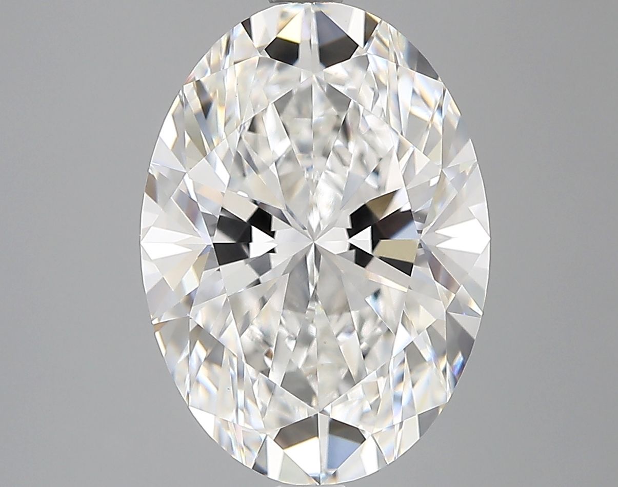 4.06 ct. oval Lab Grown Diamond front image