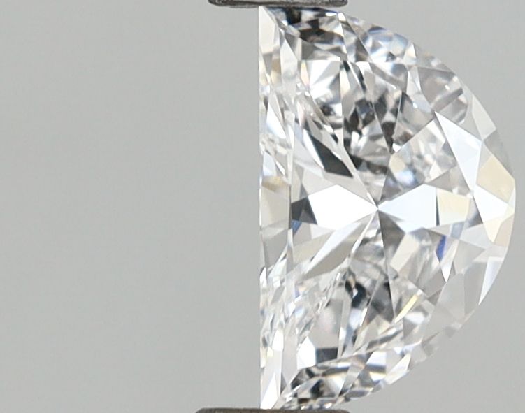 0.73 ct lab-grown Half moon Diamond