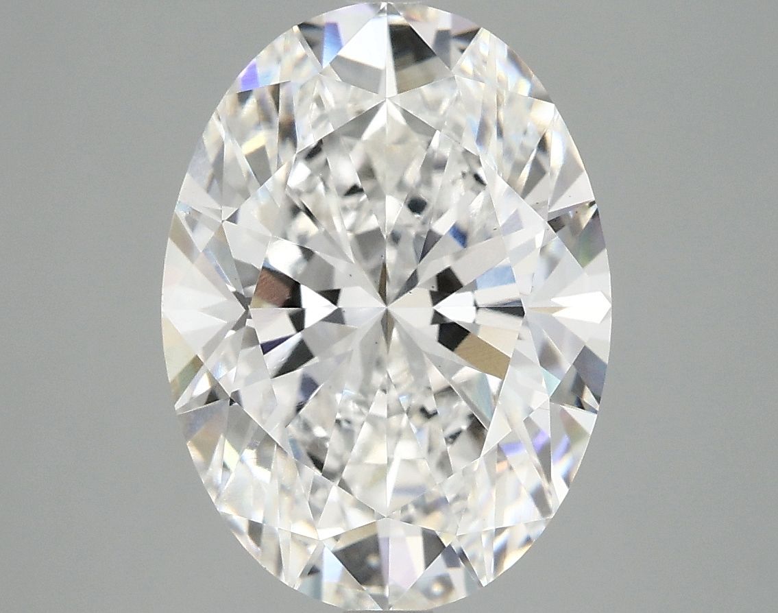 5.06 ct. oval Lab Grown Diamond front image