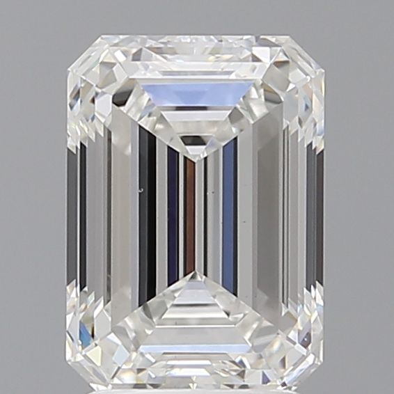 2.57 ct. emerald Lab Grown Diamond front image