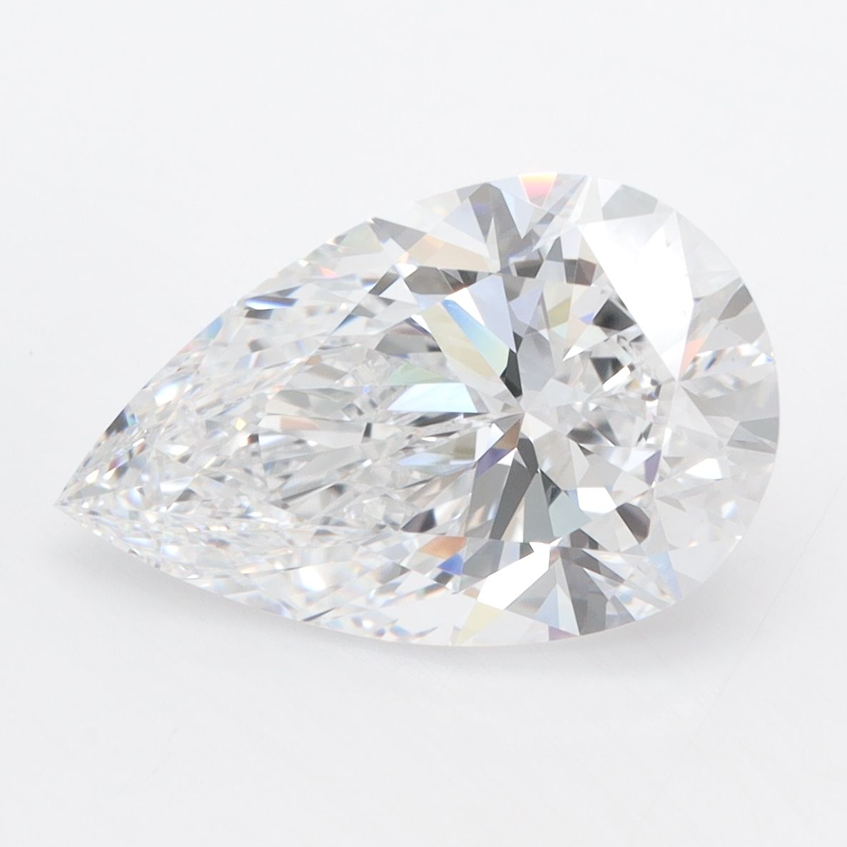 4.10 ct. pear Lab Grown Diamond front image