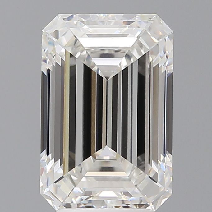 4.09 ct. emerald Lab Grown Diamond front image